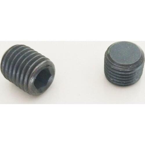 M8 M10 Hex socket Set Screw Flat Point Fine thread Grub Screws 12.9 Grade