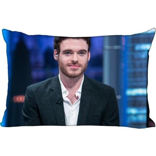 35x45cm Pillowcase Richard Madden Rectangle Silk Pillowcases Bed Home Living Room Pillow Covers One Side Custom gift
