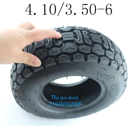 4.10/3.50-6 Scooter Tires 6" Lawn Mower/Snow&Mud Tyre 4.10/3.50-6 mobility scooter tire without inner tuber
