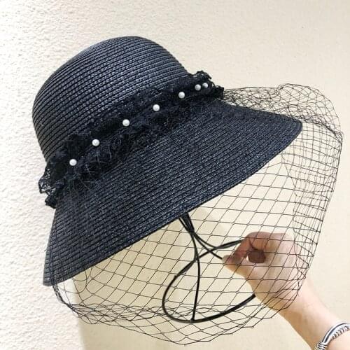 2021 visor hats gril New Raffia hat summer Bucket hat Womens summer hat Beach hats for women sun hats summer tops