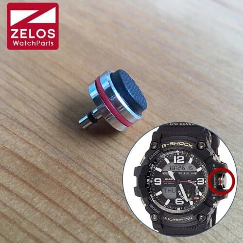 Steel waterproof crown for CASIO G-Shock 56.2*55.3mm solar watch