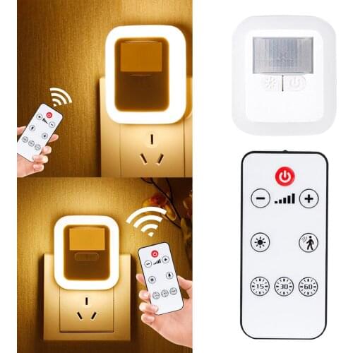 Smart Plug-in Night Light Dusk to Dawn Sensor for Home Remote control
