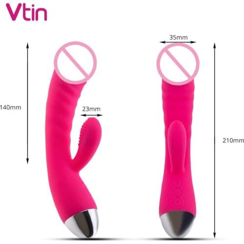 30 Speed Rabbit Vibrator for Women Massager Vagina Clit Stimulator G Spot Vibrating Waterproof Dildo Sex For Women