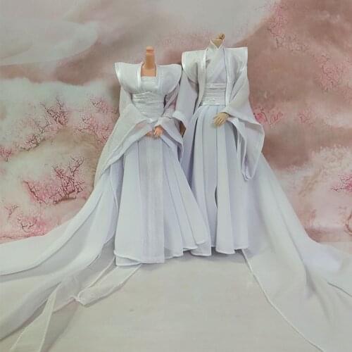 1/6 1/4 1/3 Scale BJD Clothes Ancient Chinese Clothing Hanfu Fairy Dress For BJD/SD YOSD MSD SD13 Doll Accessories A0747