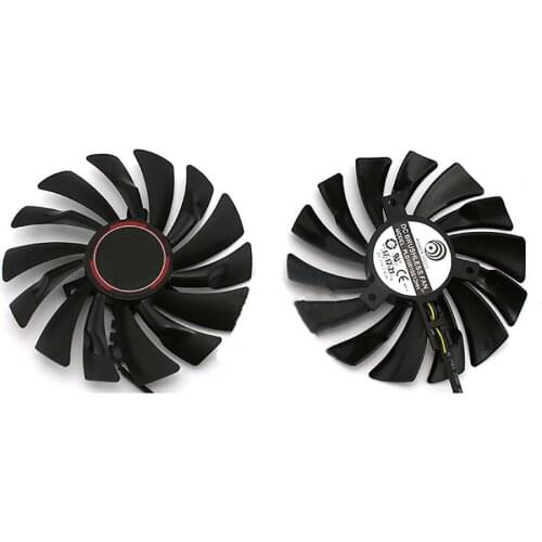 1 Pair Replacement PLD10010S12HH Cooling Fan Video Card Cooler Fan for GeForce GTX 960 GAMING 4G Graphics Card Repair Part