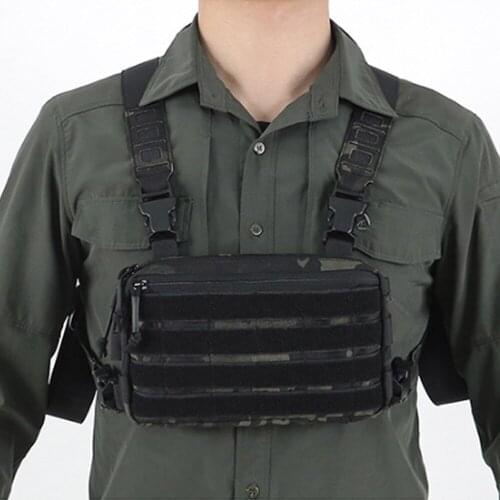 1000D Outdoor Tactical Vest Military Bag CS Airsoft Magazine Holster Men Nylon Backpack