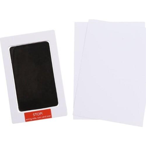 2021 New Newborn Baby Handprint Footprint Photo Frame Kit Non-Toxic Clean Touch Ink Pad