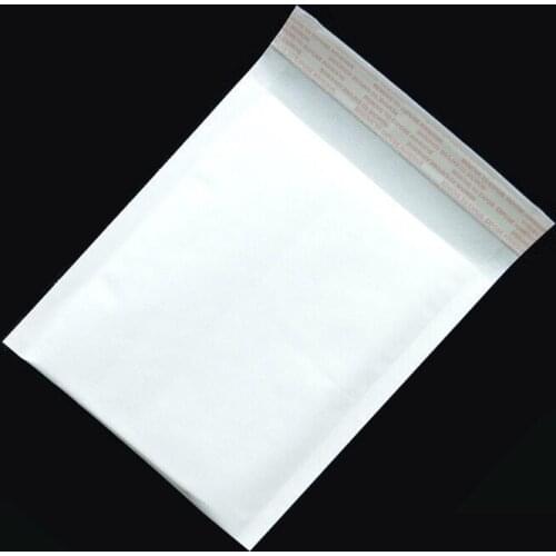50pcs 3 size Small large white kraft Bubble Envelope Mailing Bags Shockproof Anti Pressure Packaging Courier Bags