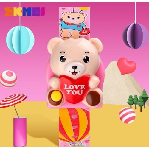 SKMEI Creative Watch Bear Kids Digital Watches Small Lovely Cartoon Children Watch Waterproof Toys Fun Clock Hour Montre Enfant
