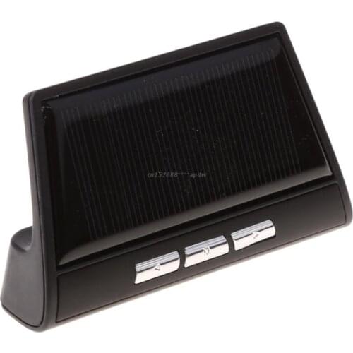 28TB Solar Power Digital Car Tyre Pressure Monitor LCD Display Monitoring System Auto Security Alarm Pressure External Sensor