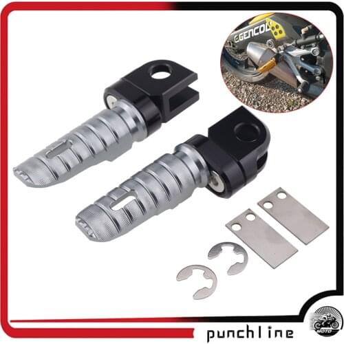 For KAWASAKI Z800 Z650 Z900 Z1000 Z750 ZX-10R ZX-6R NINJA 650 1000 400 ER-6N/6F Versys 1000 Rotating Front Footpegs Foot Pegs