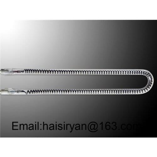 Customized Halogen quartz tube gold reflector ir lamp