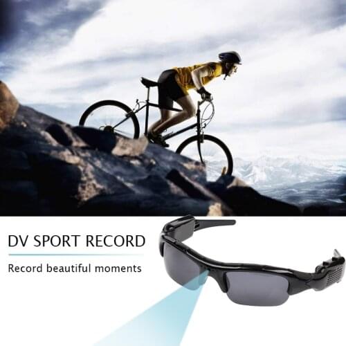 Multifunctional Outdoor Mini Smart Camera Glasses Sports Riding Skiing DVR Camcorder Sunglasses