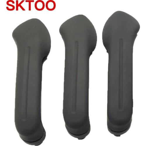 A Set 3PCS Black Inner Door Handle Free Shipping For Volkswagen Jetta Bora Golf 4 Interior Handle for VW Handle Inner Armrest