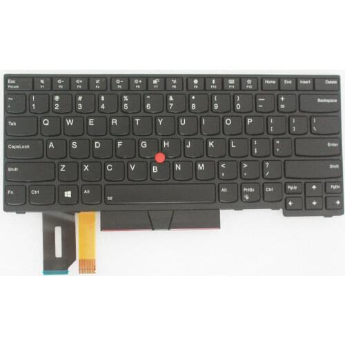 New Lenovo Thinkpad E480 L480 L380 Yoga T480S US Backlight Keyboard 01YP280