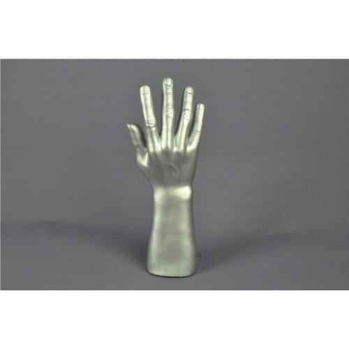 Silver Male Mannequin Hand For Display