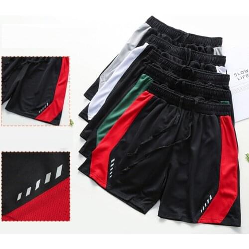 Sports Shorts Mens Summer Thin Section Mens Casual Pants Loose Five-point Pants Casual Sports Running Shorts Men Sweatpants
