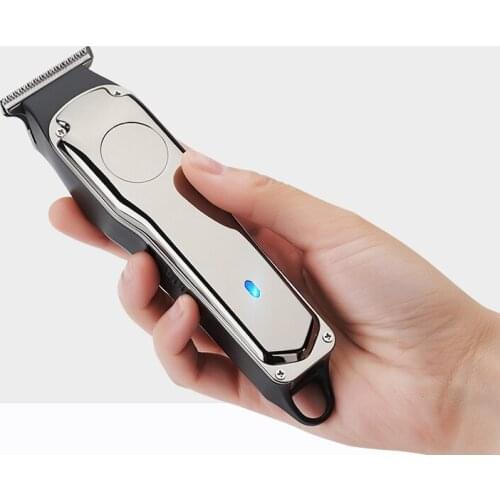Surker hair trimmer USB rechargeable hair clipper haircut machine beard trimmer oil head clipper hair carving white