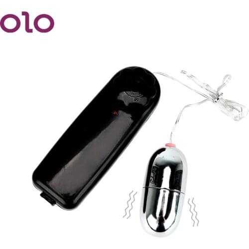OLO Bullet Vibrator G-Spot Massager Adjustable Speed Faloimitator Vibrating Egg Sex Toys for Woman Female Adult Product