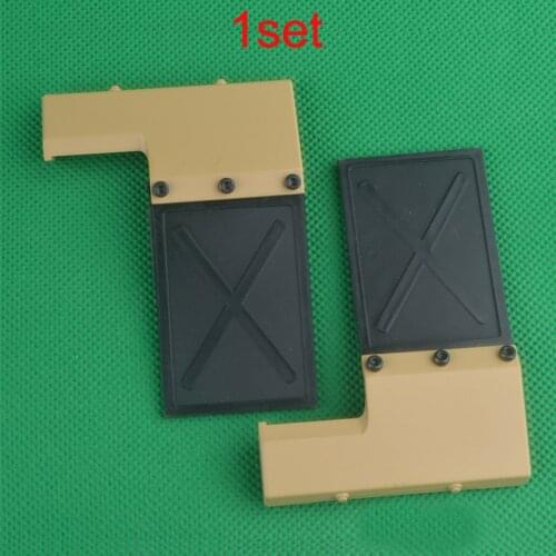 1Set HG P802 P801 Military Truck Tractor Mudguard Fender Protector Mud Guard 8ASS-125 for RC 1/12 Climbing Car Accessories