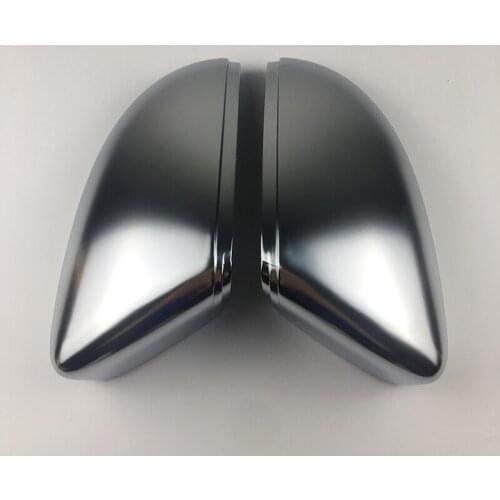 Fit for VW Passat B7 2010-2018 1 Pair Rearview Mirror Cover Silver