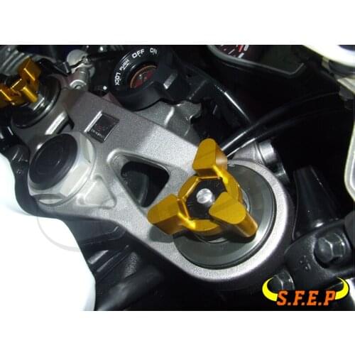 14mm CNC Fork Preload Adjusters For Yamaha R6 2009-2010 / R1 1998-2010 / FZ1 2006-2010