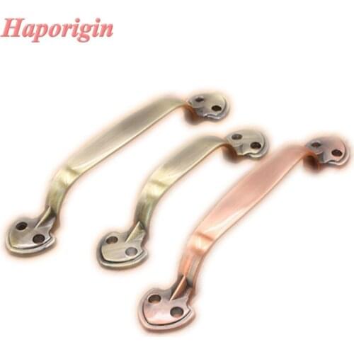 3x Antique Kitchen Cabinet Drawer Handles Furniture Cabinet Knob Vintage Closet Cupbord Furniture Hardware ShoeBox Cabinet Pull