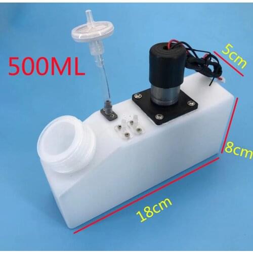500ml 4pcs Ink Cartridge Ink Tank DTF with Stirring Motor Air Filter for Printer White Inks Sub Tank Bulk CISS type E