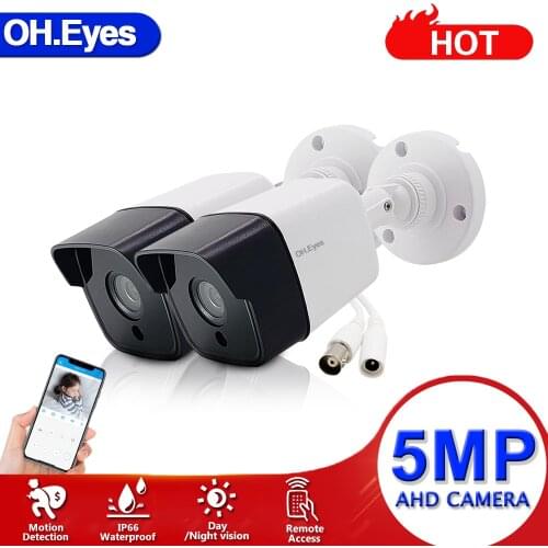 OH.eyes AHD Camera Sony 2.0MP 5.0MP High Resolution 3.6MM Lens Night vision Weatherproof Bullet in/Outdoor Camera CCTV Camera