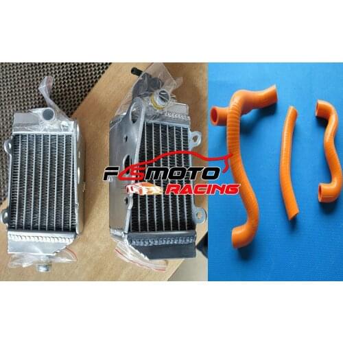 Aluminum Radiator For KTM Husqvarna 50 SX SXS TC Mini 50CC 49CC SX50 SXS50 TC50 2012-2020 OR WITH Silicone Hose