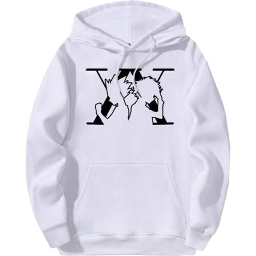 Anime HUNTERXHUNTER Mans Sweatshirts Hooded Hip Hop Casual 2020 Printing Pullovers Autumn Winter Harajuku Clothing Hoody Homme