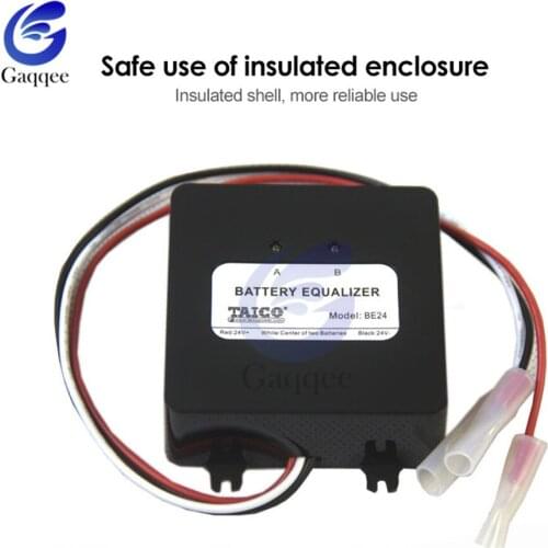 BE24 24V Solar System Lead-acid Battery Balancer Charger Controller for Battery Pack Equalizer BE24 Solar Panel Cell