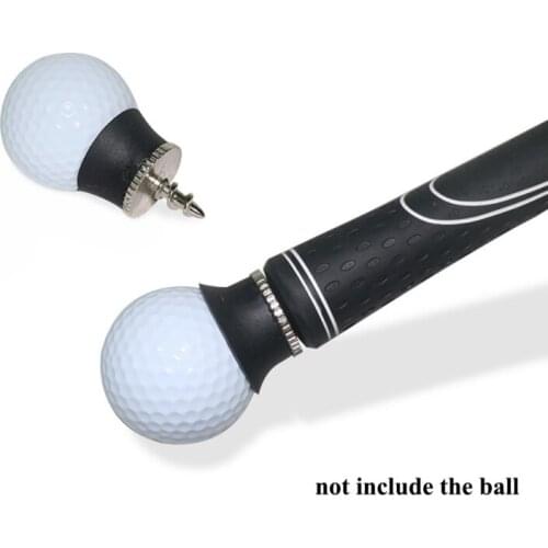 BK Golf Ball Pick Up Putter Grip Retriever Tool Mini Rubber Suction Cup Pickup Screw Golf Training Aids Sucker Golf Accessory