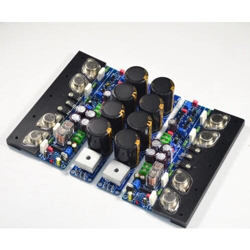 Dual Channel Power Amplifier Board Class A 30W Class AB 200W Hi-End Rear Stage Amp Finished