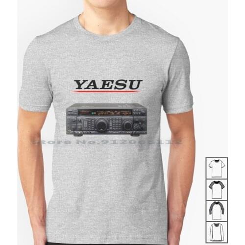 Yaesu Ft-1000 T Shirt 100% Cotton Amateur Radio Ham Radio Ft1000 Yaesu Ft 1000 Creative Trending Vintage Cool Gift Euro Us Size