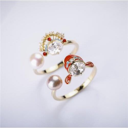 Rings For Women Females Jewelry Accessory Bridal Wedding Engagement Promise Gift Resizable Brand Designer Lovers Chinese Vintage