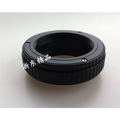 M42-M42 12-28 M42 to M42 Mount Focusing Helicoid Ring Adapter 12 - 28mm Macro Extension Tubee
