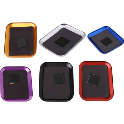 1PCS Aluminum Alloy Magnetic Screw Tray For RC Car Repair Tools Supplies