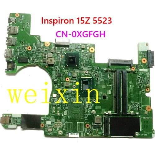 For Dell Inspiron 15Z 5523 Laptop Motherboard CN-0XGFGH 0XGFGH XGFGH 11307-01 with I3-3227U CPU Motherboard tested 100% work