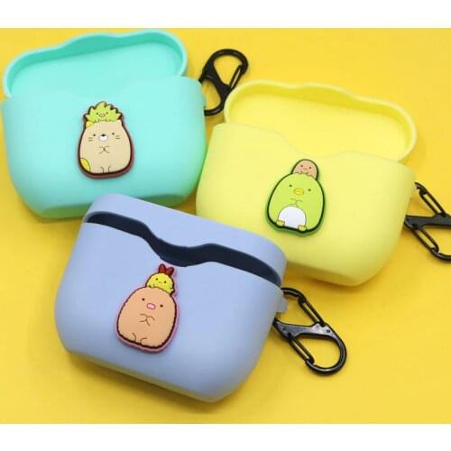 Cartoon Silicone Protector Frame Shell For Sony WF-1000XM3 Case Cute Protective Cover For WF 1000XM3 Earphone Charging Box