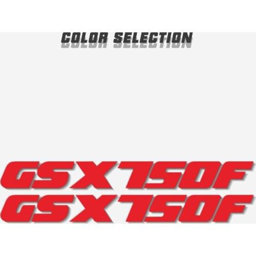 Pegatinas Motorcycle Reflective Stickers Body helmet fuel tank Waterproof logo decal For SUZUKI GSX750F gsx 750f