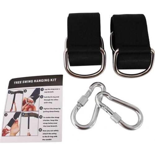 Tree Swing Hanging Kit Hammock Straps Set 150cm Extra Long 350 KG Load Capacity Camping Swing Hammock Accessories Hanging Belt