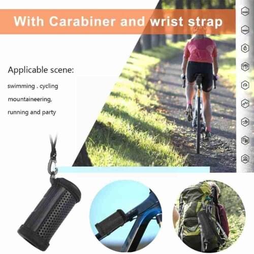 Suitable for JBL Flip5 Bluetooth-compatible Speaker Storage Bag Portable Portable Box Hollow Transparent Protective Cover Sound