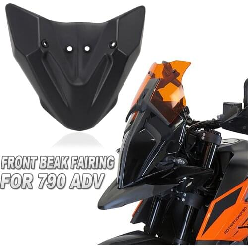 890/390 Adventure Motorcycle Front Wheel Fender Beak Nose Cone Guard Extension Cover Cowl Fairing For 790 Adventure ADV2019 2020