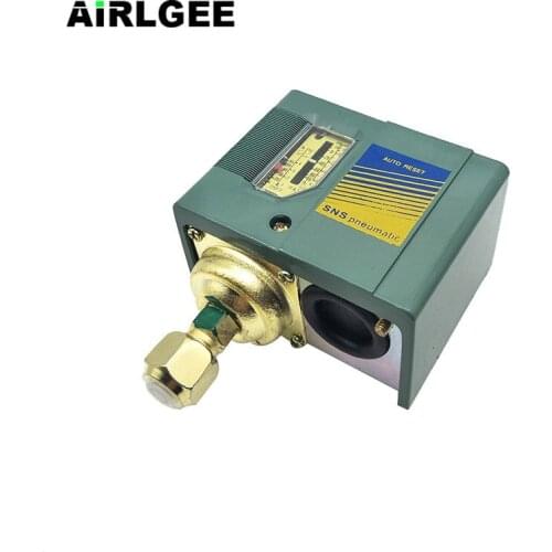 10-85PSI Refrigeration Auto Reset SNS-106 6kgf/cm2 Pressure Switch Pupm Controller Valve for Air Compressor