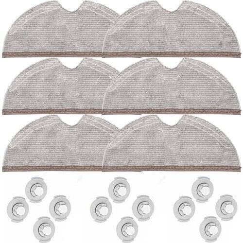 Full Coverage Mop Cloth For Xiaomi Roborock S5 S50 S51 S55 S6 S6 MAXV S5 MAX Roborock 2 For XIAOWA E2 E3 E4 For XIAOMI 1 1S Part