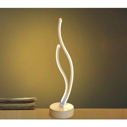 LED Table Lamp For Bedroom Reading Desk Lamp For Living Room Warm White/White Bedside Lamp Night Light Home Decoration Lighting