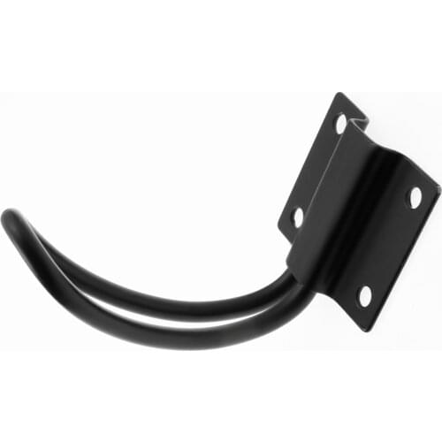 1pc Black Hook w/screw Door/Wall Coat/Clothes/Keys Hanger Hat/Bag/Mask Holder Office Bar Home Kitchen Decor 38*47mm Zinc Alloy