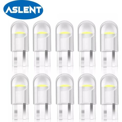 10/20/30pcs New T10 W5W WY5W 168 501 LED Car Wedge Parking Light Side Door Bulb Instrument Panel Lamp Auto License Plate Lights