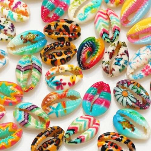 20pcs Mixed Pattern Cut Natural Sea Shells For Jewelry Making Diy Crafts Home Decoration Coquillage Shell Beach Decor 10-20mm